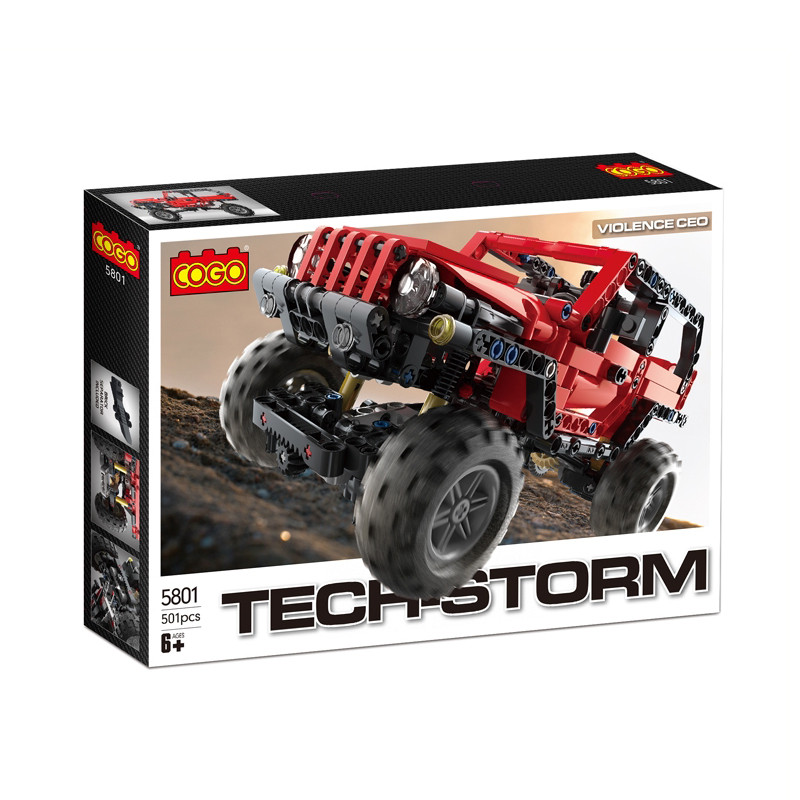 Конструктор «Автомобілі» TECH-STORM Джип COGO 5801CG 501 елемент