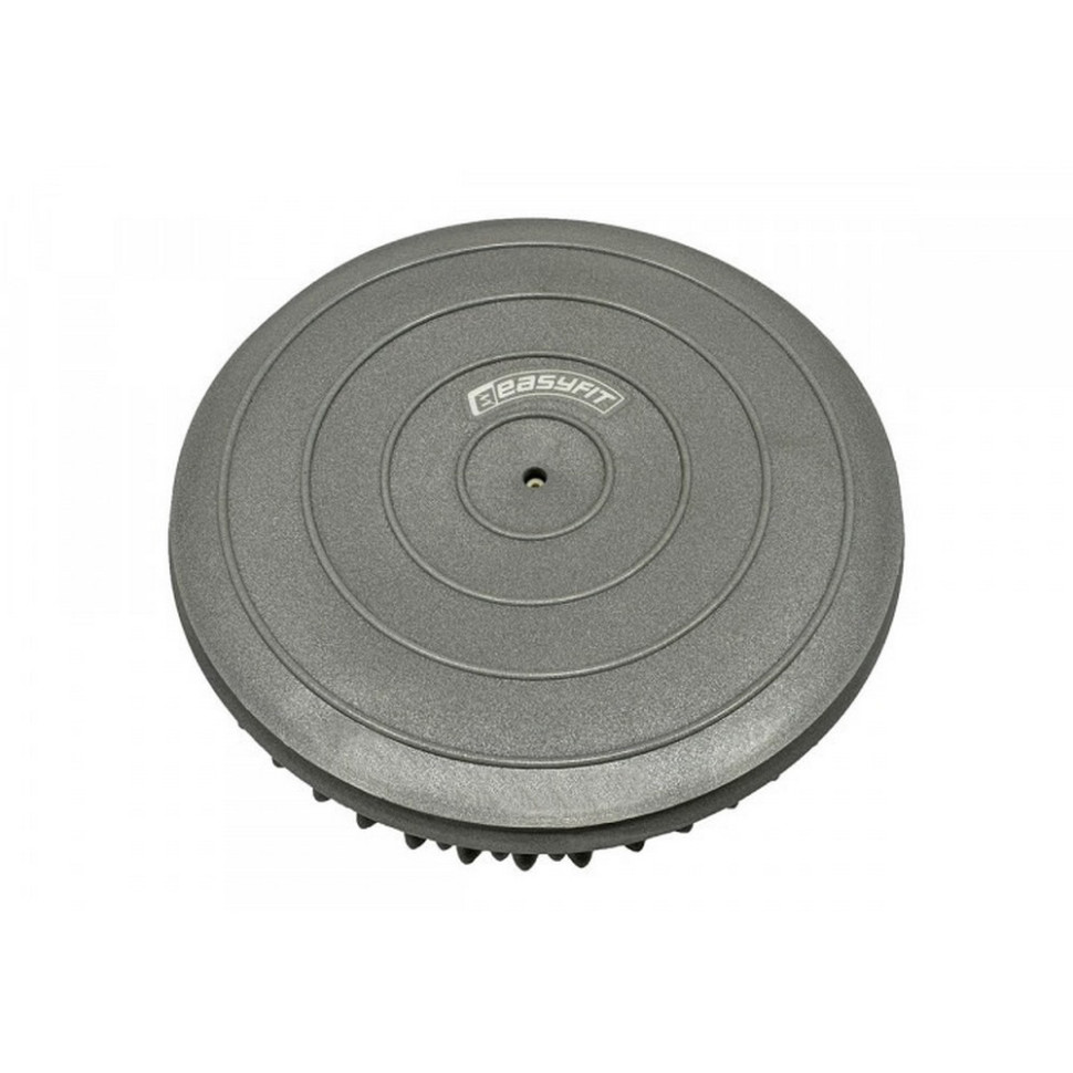 Полусфера массажная киндербол EasyFit EF-3001-GY 16 см, мягкая, серая