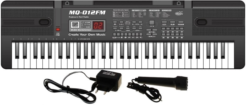 Орган на 61 клавішу MQ-012FM (від мережі, з мікрофоном, FM радіо)