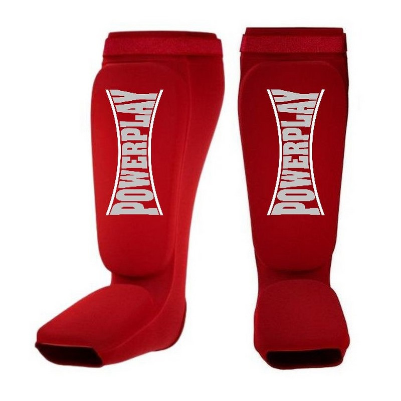 Защита голени и стопы 3054 Classic Shin PowerPlay PP_3054_S_Red, Красные S