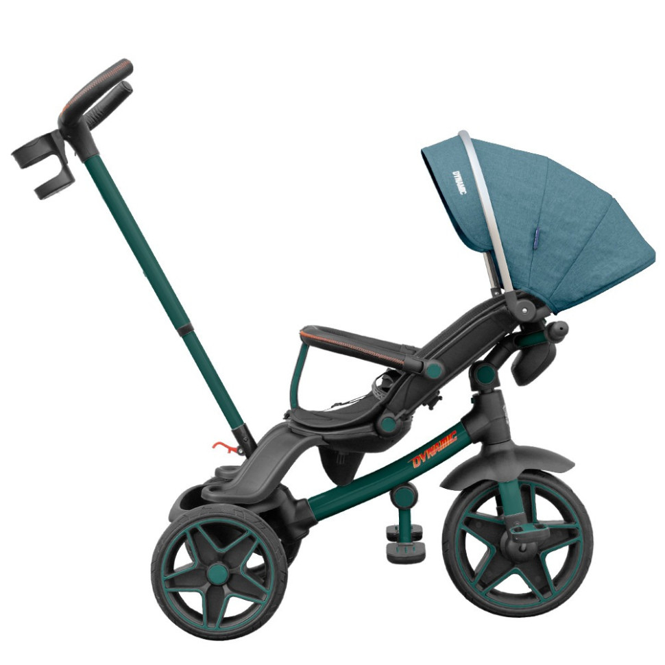 Дитячий триколісний велосипед DYNAMIC Tilly T-3810 GREEN, зелений
