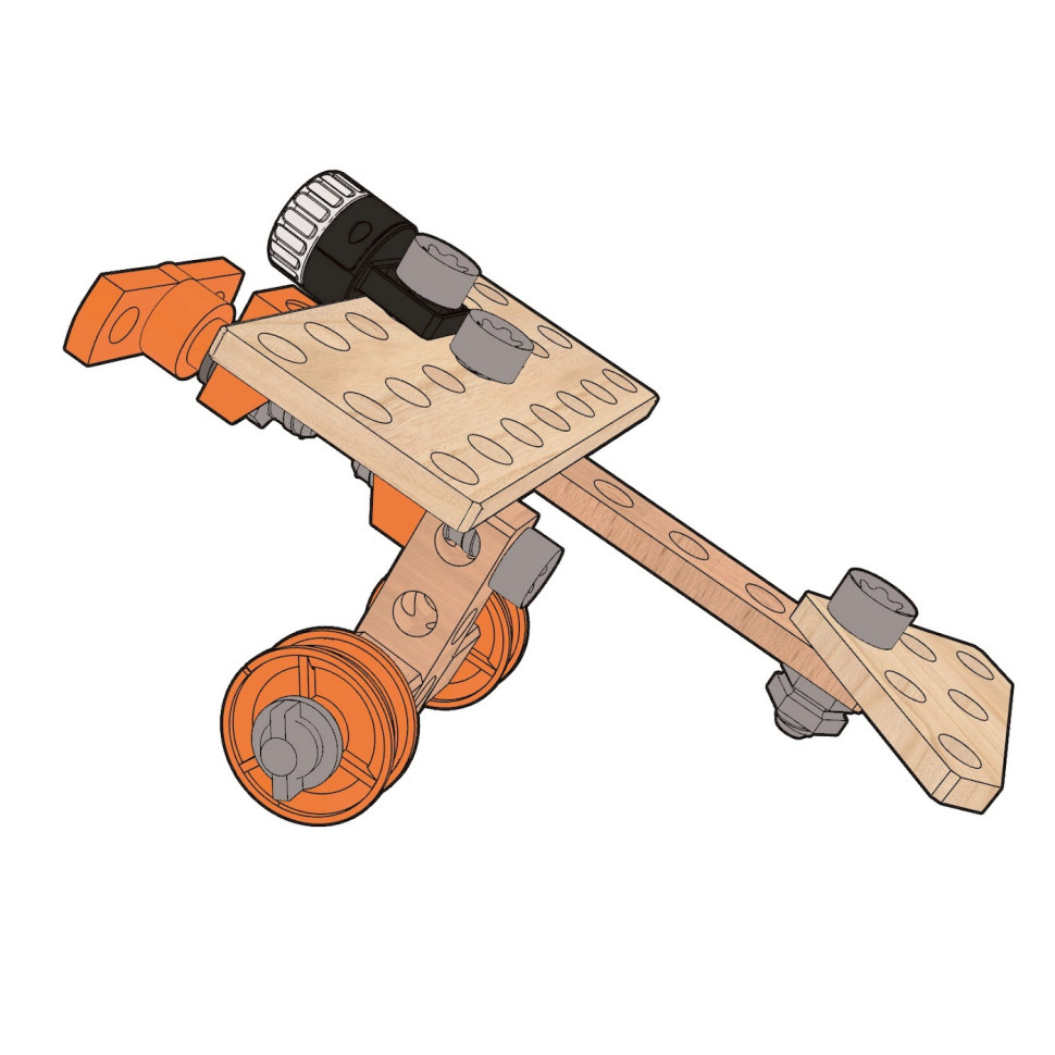 Конструктор Junior Inventor Hape E3032 з підсвічуванням, 57 деталей