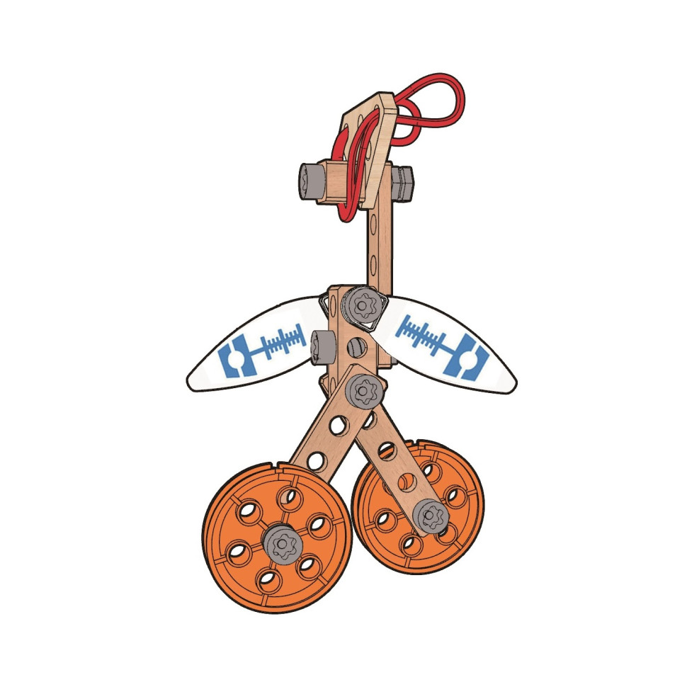 Конструктор Junior Inventor Hape E3032 з підсвічуванням, 57 деталей