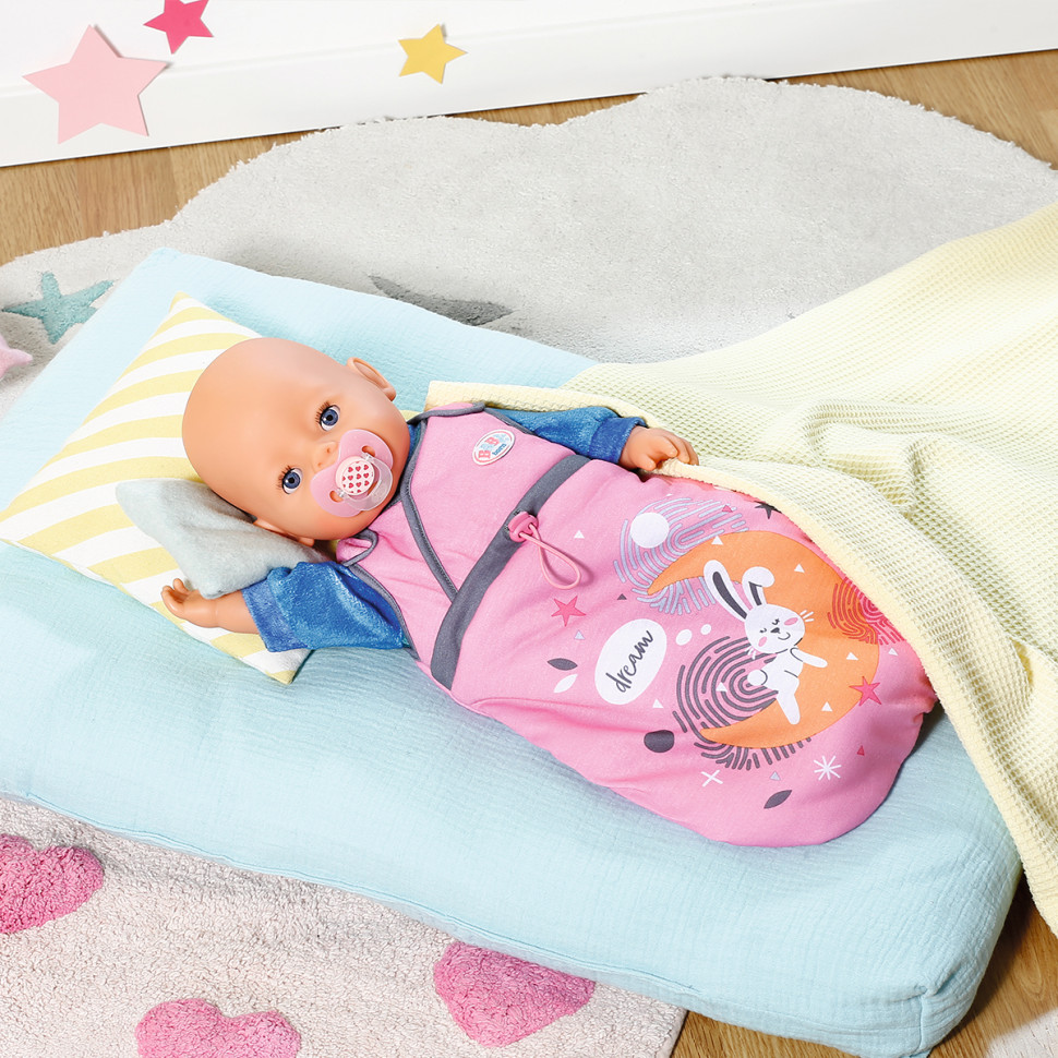 Спальник для ляльки СОЛОДКІ СНИ BABY BORN 832479 на ляльку 43 см