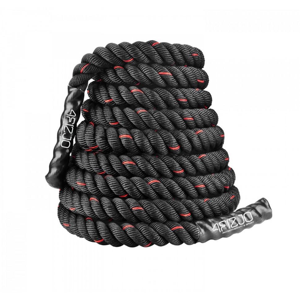 Канат тренировочный Battle Rope 4FIZJO 4FJ0242, 15 м