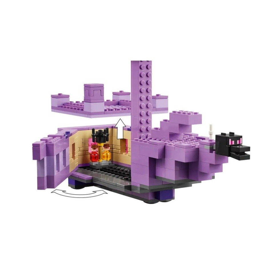 Конструктор «Дракон Энду и Корабль Края» LEGO 21264, 657 деталей