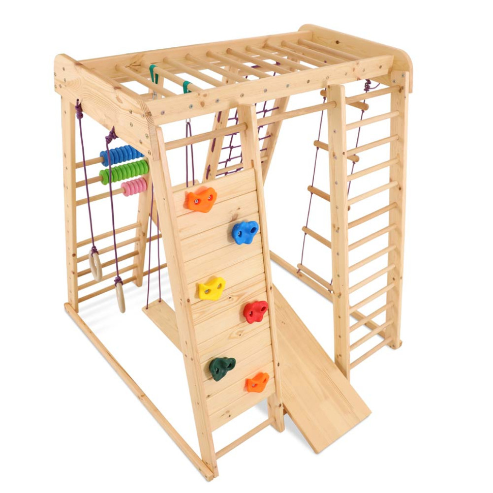 Спортивный комплекс уличный SportBaby «Акварелька- outdoor 2» детский