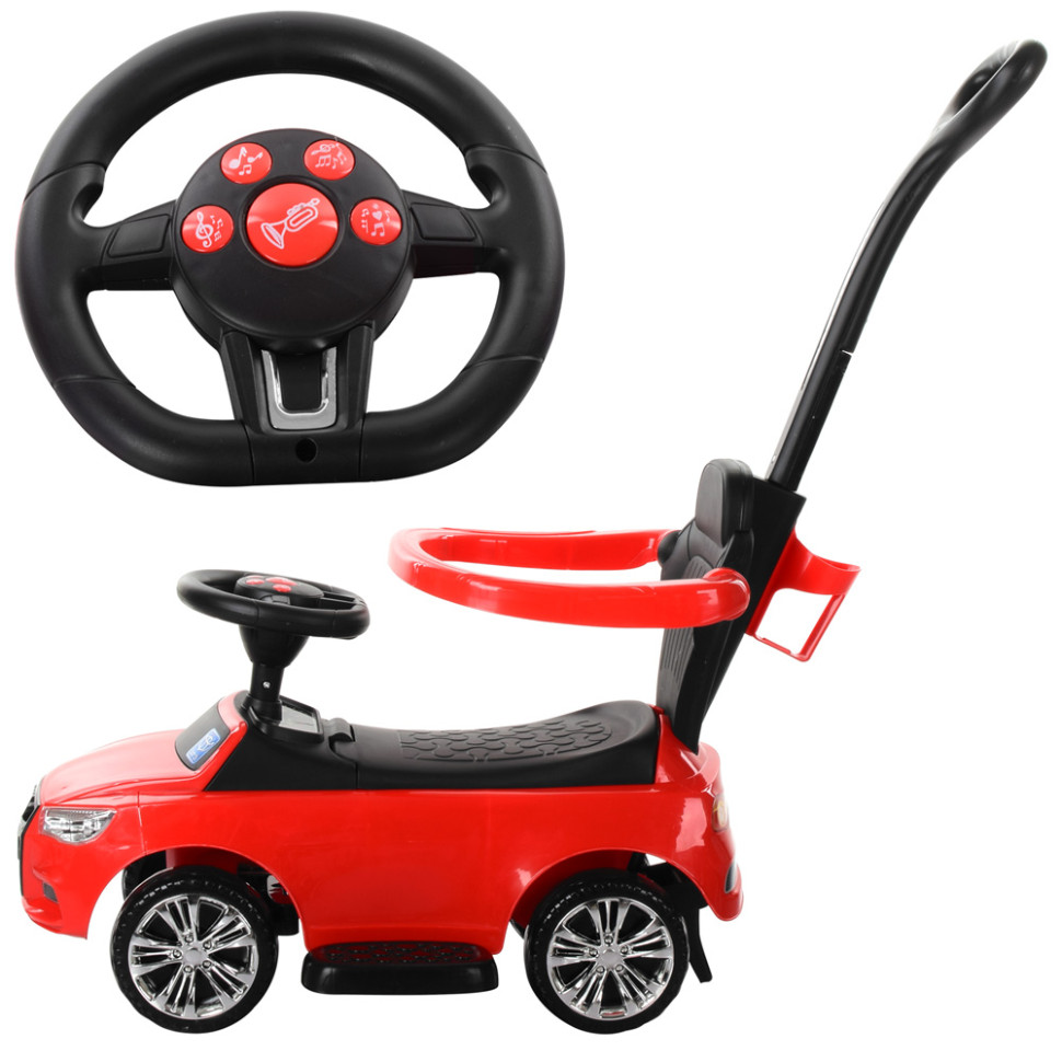 Каталка-толокар Bambi M 3503A-3 Червоний 2 в 1