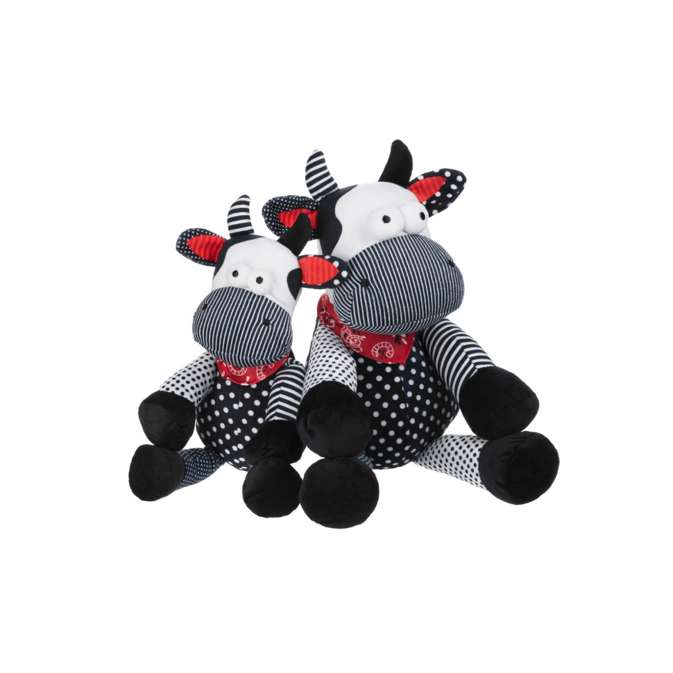 Мягкая игрушка Same Toy Корова-Бык (черно-белый) 30 см A1057/30