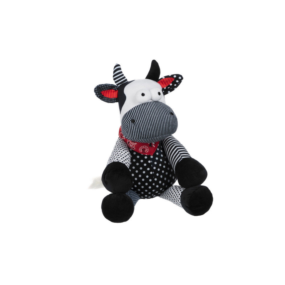 Мягкая игрушка Same Toy Корова-Бык (черно-белый) 30 см A1057/30