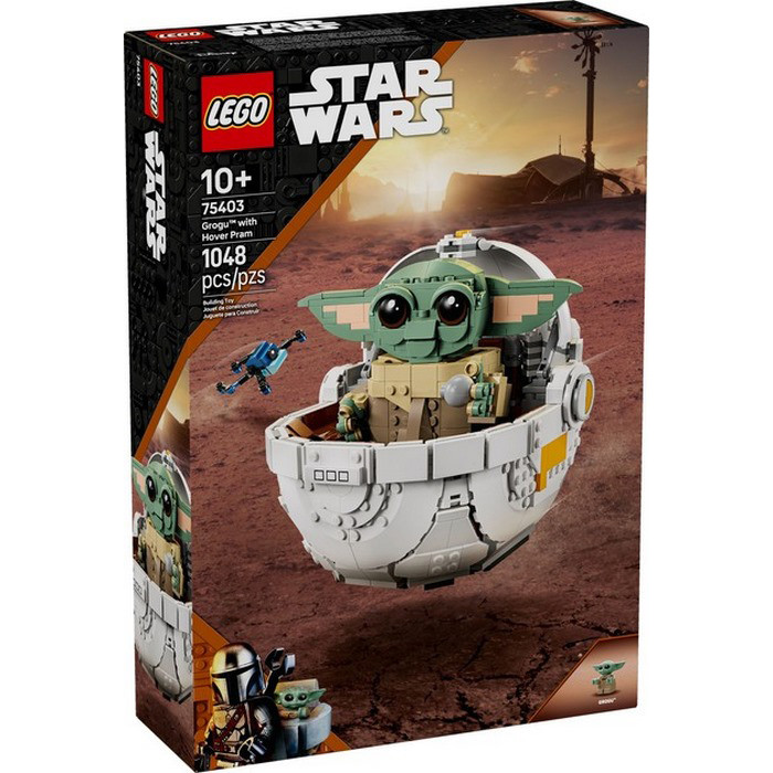 Конструктор Star Wars Грогу в повітряній колисці LEGO 75403, 1048 деталей