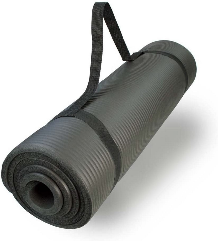 Коврик для фитнеса Newt NE-4-15-15-G NBR 10 мм серый 