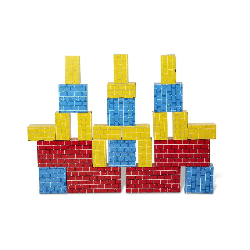 Детский набор больших блоков Melissa&Doug MD2783, 24 штуки, картон