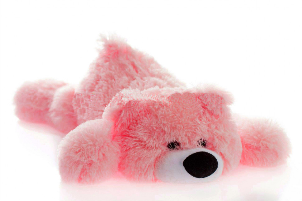 М'яка іграшка Alina Toys ведмедик Умка 45 см рожевий 5784628ALN