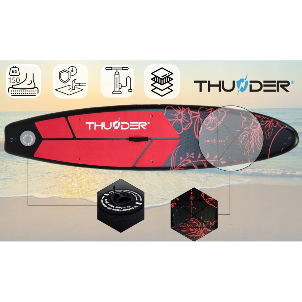 Надувна SUP дошка Moth Thunder SUP-MOTH з веслом 320 см