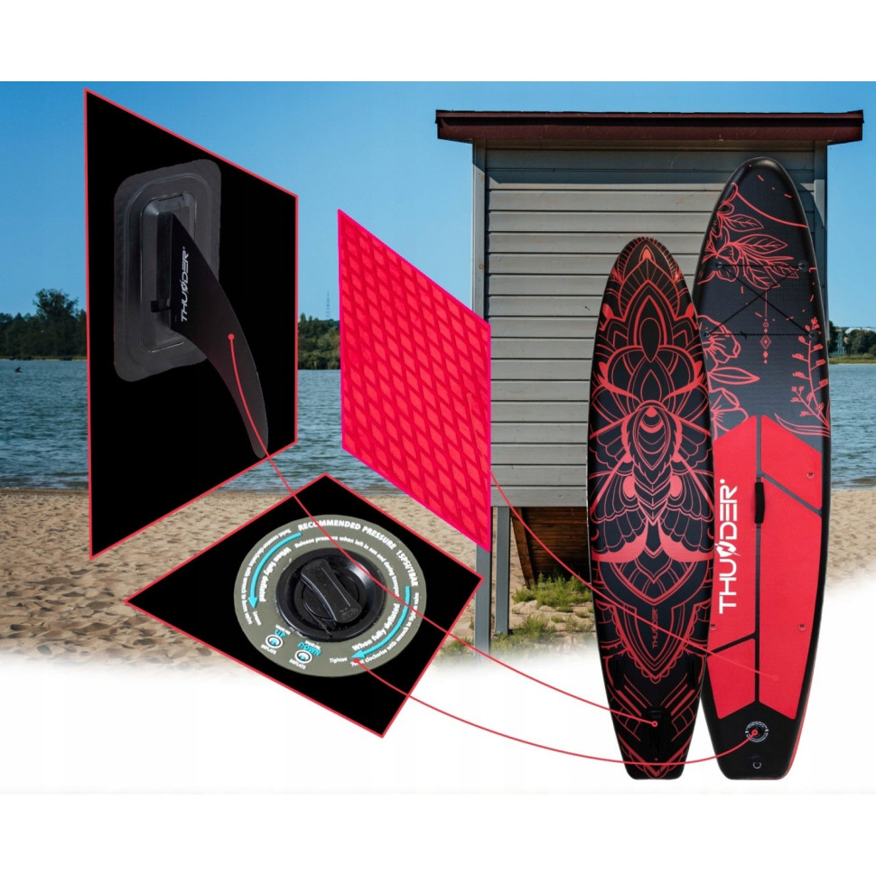 Надувна SUP дошка Moth Thunder SUP-MOTH з веслом 320 см