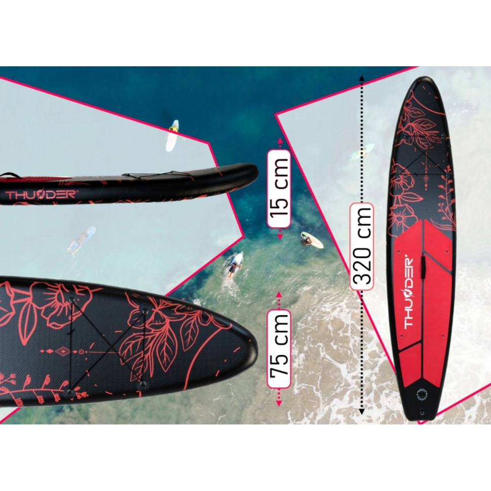 Надувна SUP дошка Moth Thunder SUP-MOTH з веслом 320 см