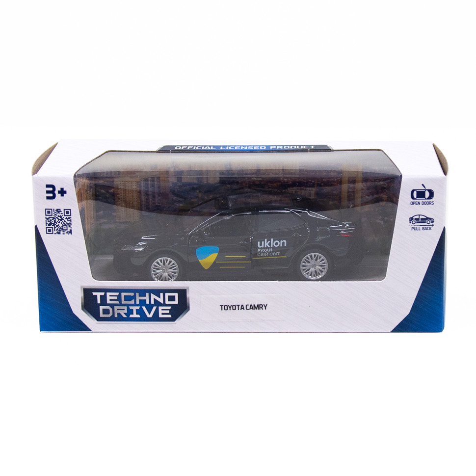 Автомодель дитяча TOYOTA CAMRY UKLON TechnoDrive 250292 інерційна
