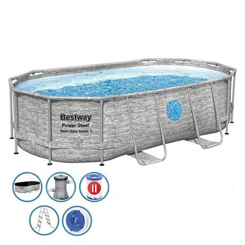 Каркасний басейн Bestway 56716, 549х274х122 см, 13430 л