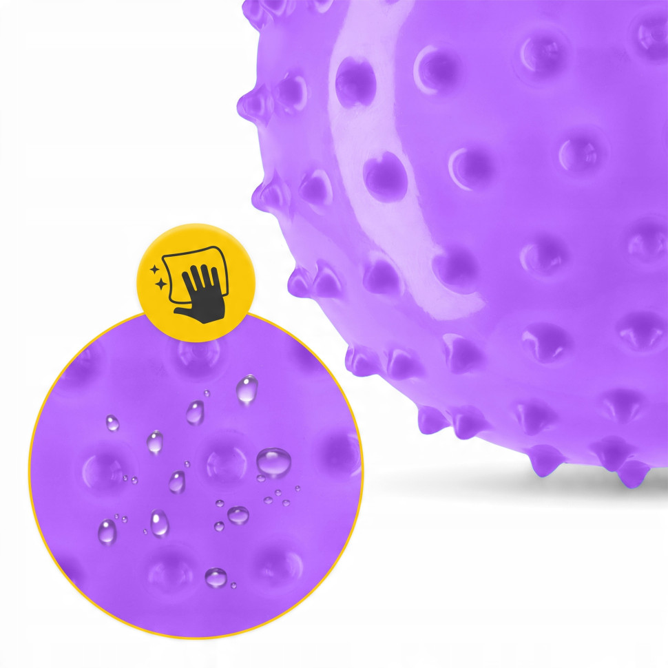 М'яч для пілатесу та реабілітації 4FIZJO P-5905973406086 Violet 20 см