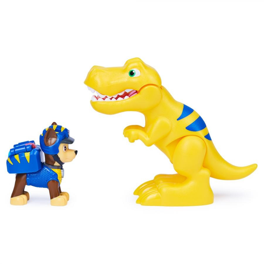 Колекційна фігурка Paw Patrol SM17706/1639 цуценяти Гонщика з динозавром (серія Діно-місія)