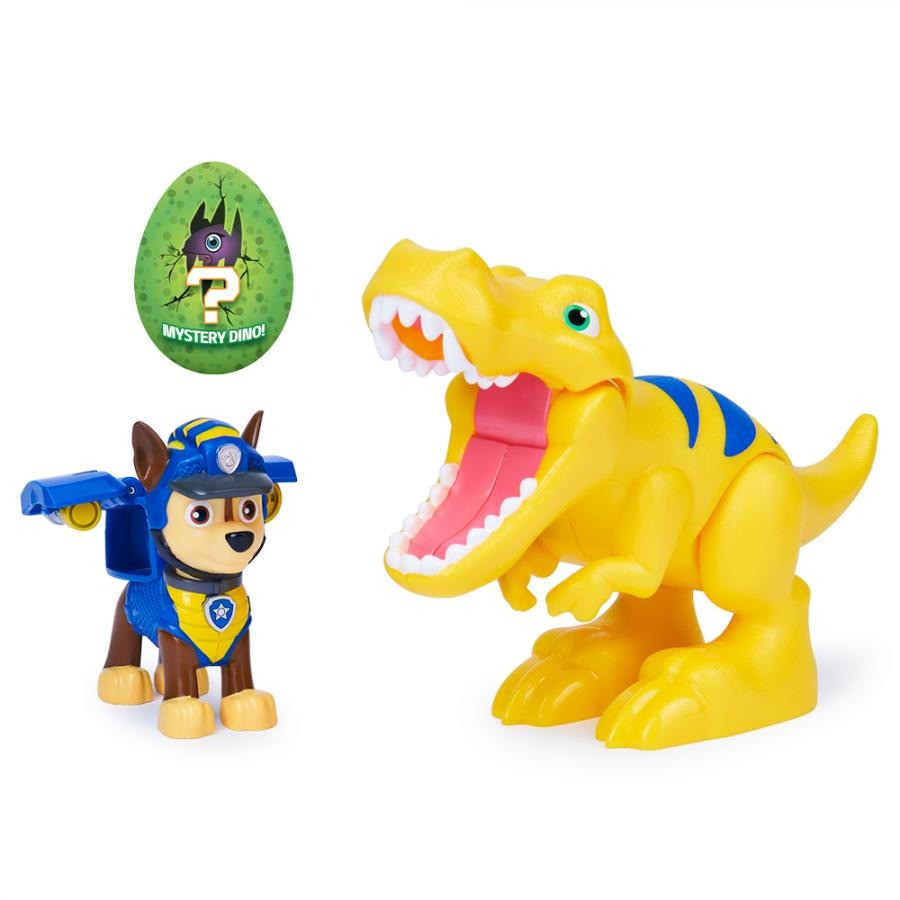 Колекційна фігурка Paw Patrol SM17706/1639 цуценяти Гонщика з динозавром (серія Діно-місія)