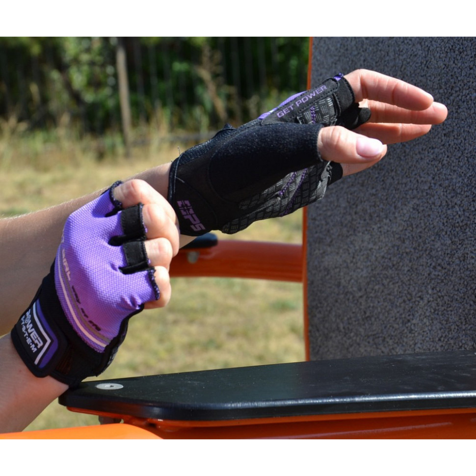 Рукавички для фітнесу Fit Girl Evo Power System PS_2920_M_Purple, Purple, M