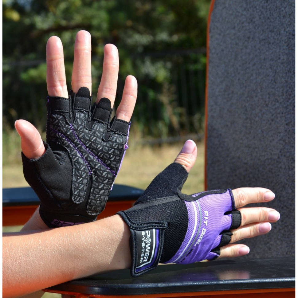 Рукавички для фітнесу Fit Girl Evo Power System PS_2920_M_Purple, Purple, M