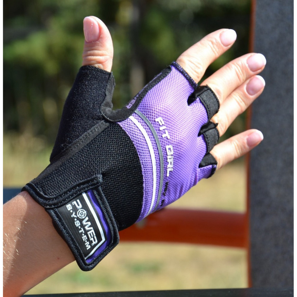 Рукавички для фітнесу Fit Girl Evo Power System PS_2920_M_Purple, Purple, M