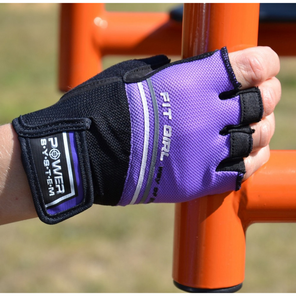 Рукавички для фітнесу Fit Girl Evo Power System PS_2920_M_Purple, Purple, M