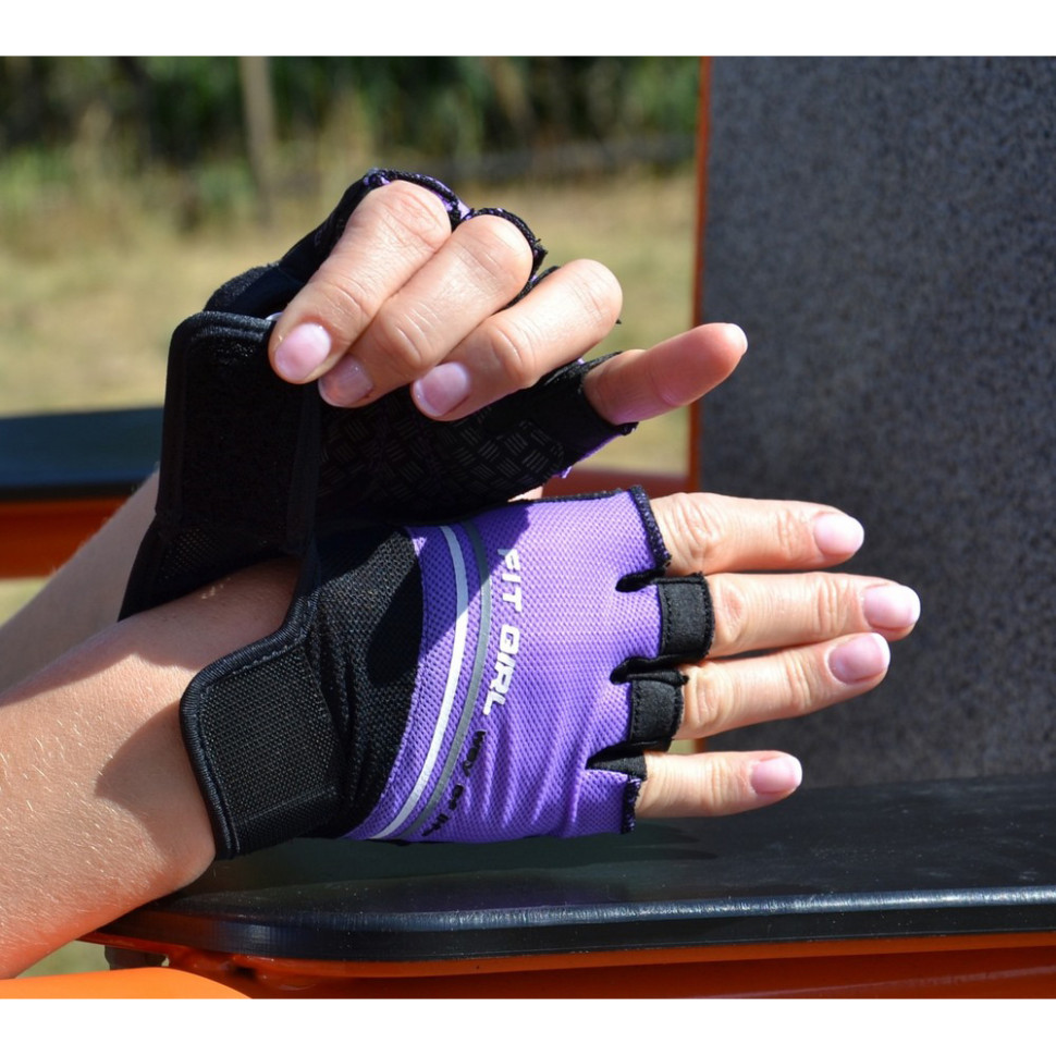 Рукавички для фітнесу Fit Girl Evo Power System PS_2920_M_Purple, Purple, M