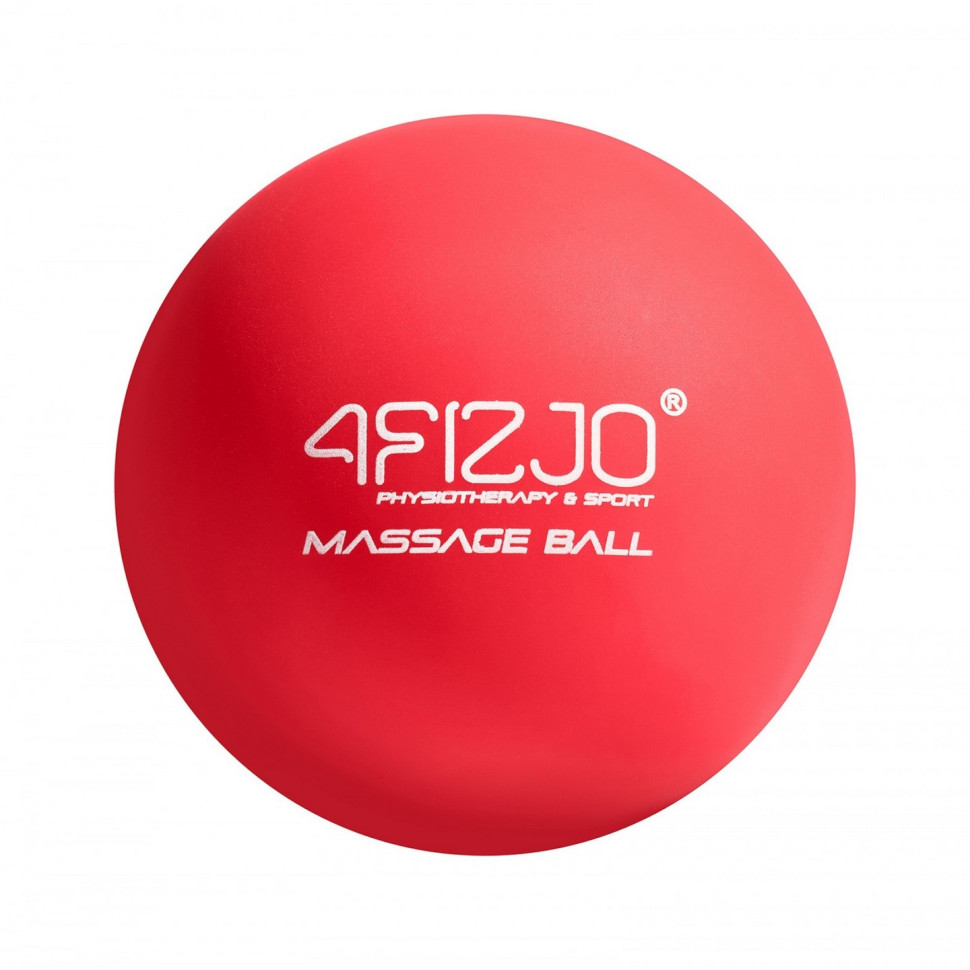 Массажный мяч Lacrosse Ball 4FIZJO 4FJ1202, 6.25 см, Red