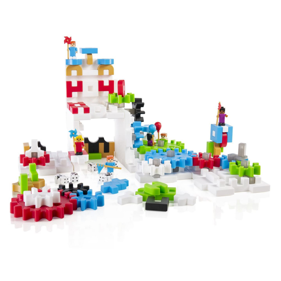 Конструктор IO Blocks Tabletop System Guidecraft G9640 з доповненою 3D реальністю, 118 деталей