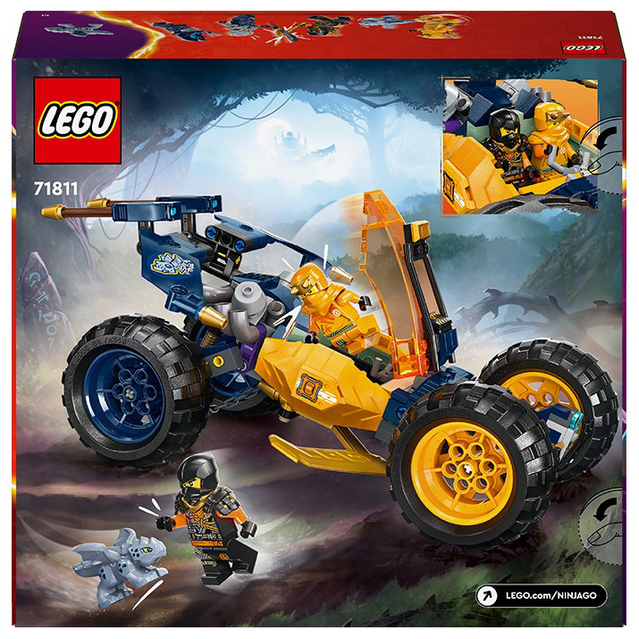 Конструктор LEGO Ninjago Баги для бездорожья ниндзя Арин 71811, 267 деталей