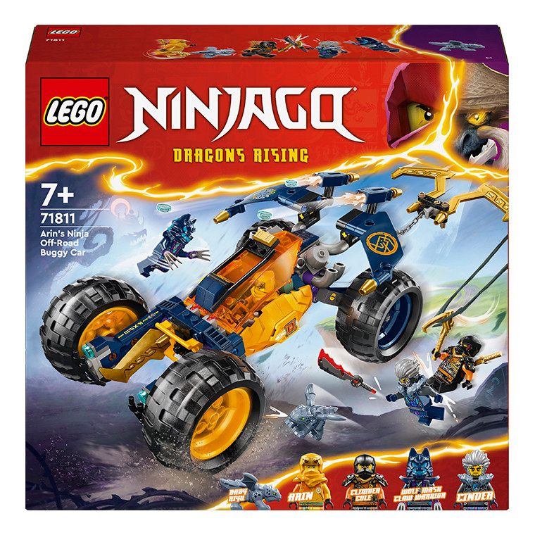 Конструктор LEGO Ninjago Баги для бездорожья ниндзя Арин 71811, 267 деталей