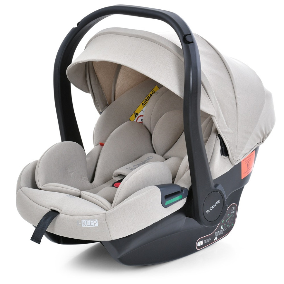 Дитяче автокрісло i-KEEP El Camino ME 1186 Melange Cashmere Beige