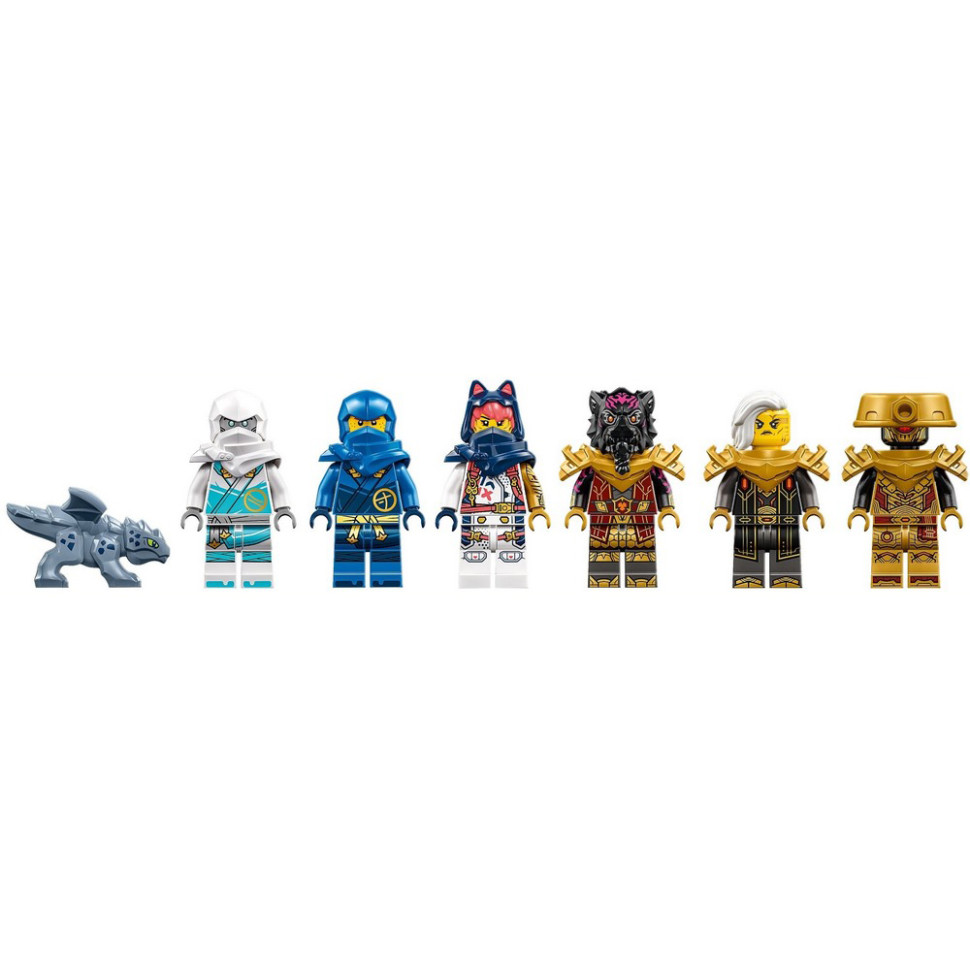 Конструктор Ninjago Дракон стихий против робота Владычицы LEGO 71796, 1038 деталей
