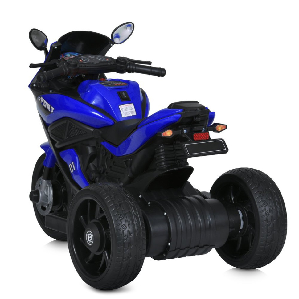 Дитячий електромобіль Мотоцикл Bambi Racer M 4454ELR-4 до 30 кг