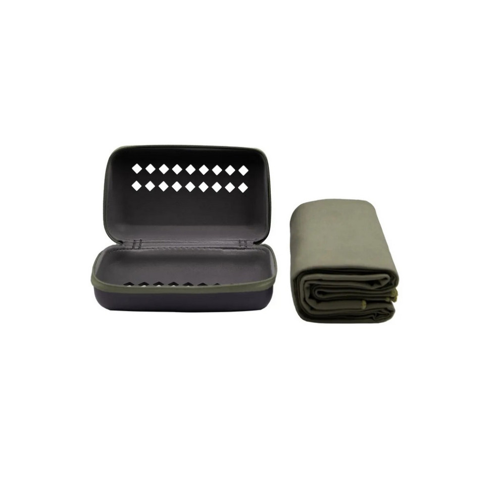 Рушник мікрофібровий в чохлі Pocket Towel TRAMP UTRA-161-S-army-green 40 х 80 см
