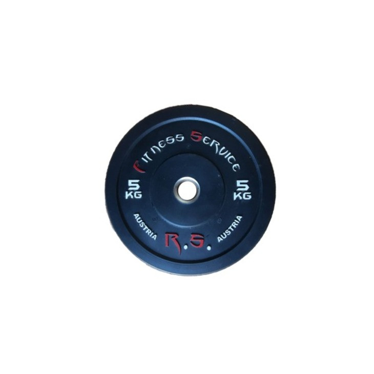 Бамперний диск для кросфіту RCP23 Fitness Service 10078FS 5 кг