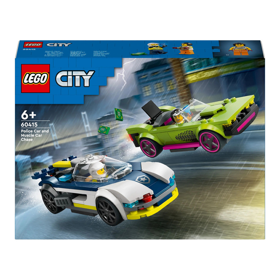 Конструктор Преследование маслкара LEGO 60415, 213 деталей