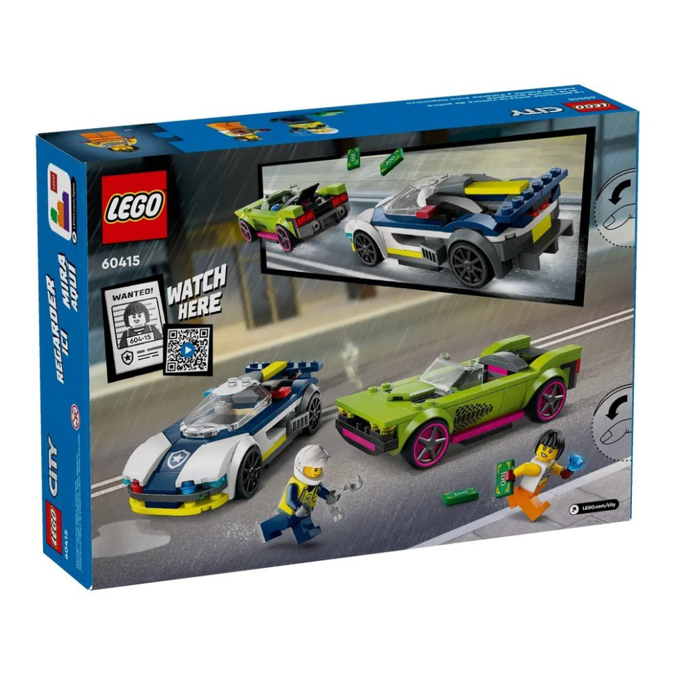 Конструктор Преследование маслкара LEGO 60415, 213 деталей