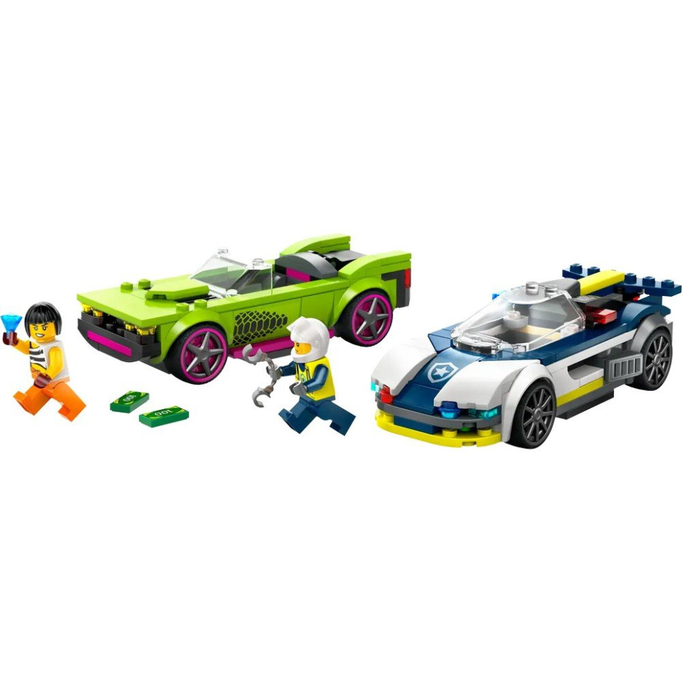 Конструктор Преследование маслкара LEGO 60415, 213 деталей