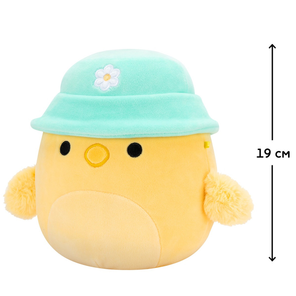 Дитяча м'яка іграшка Пташеня Трістон Squishmallows SQER01207, 19 см