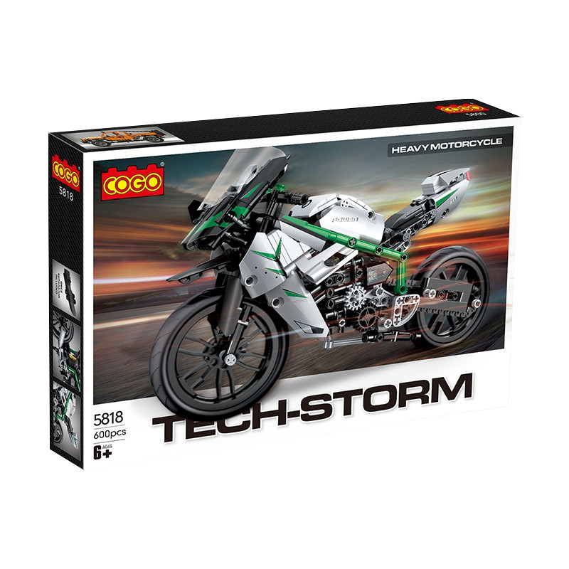 Конструктор «Автомобілі» TECH-STORM Спортивний байк COGO 600 елементів