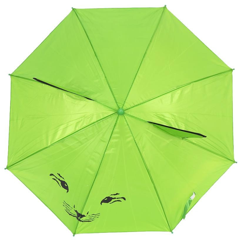 Детский зонт-трость с ушками Bambi SY-13(Green) 60 см