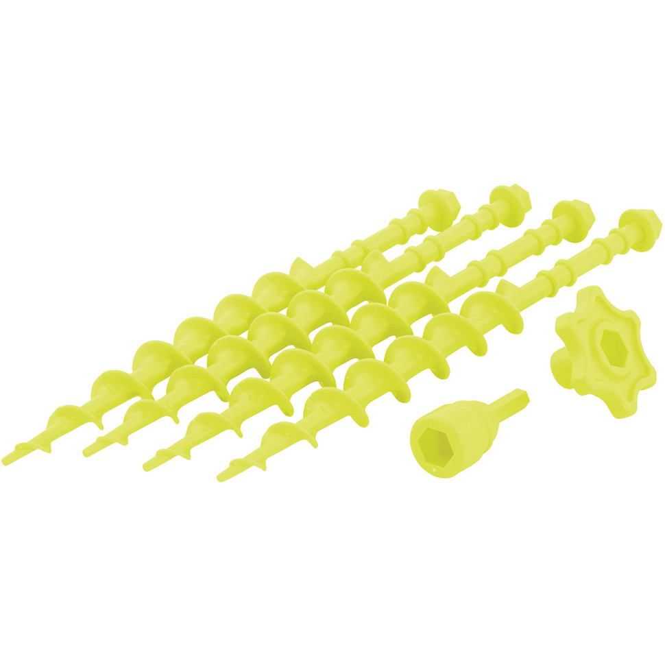 Кілочки Power Peg Outwell 928880, 31 см 4 шт. Luminous Green (650898)