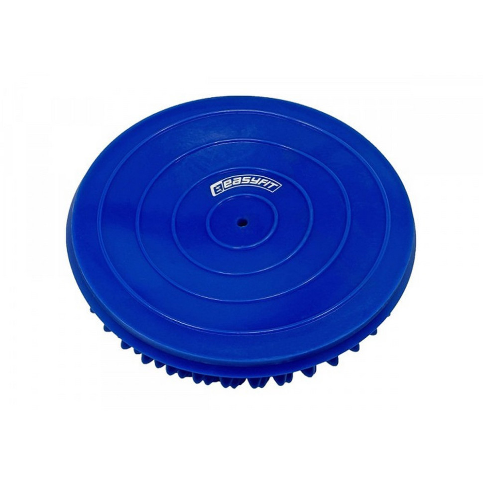 Полусфера массажная киндербол EasyFit EF-3001-BL 16 см, мягкая, синяя