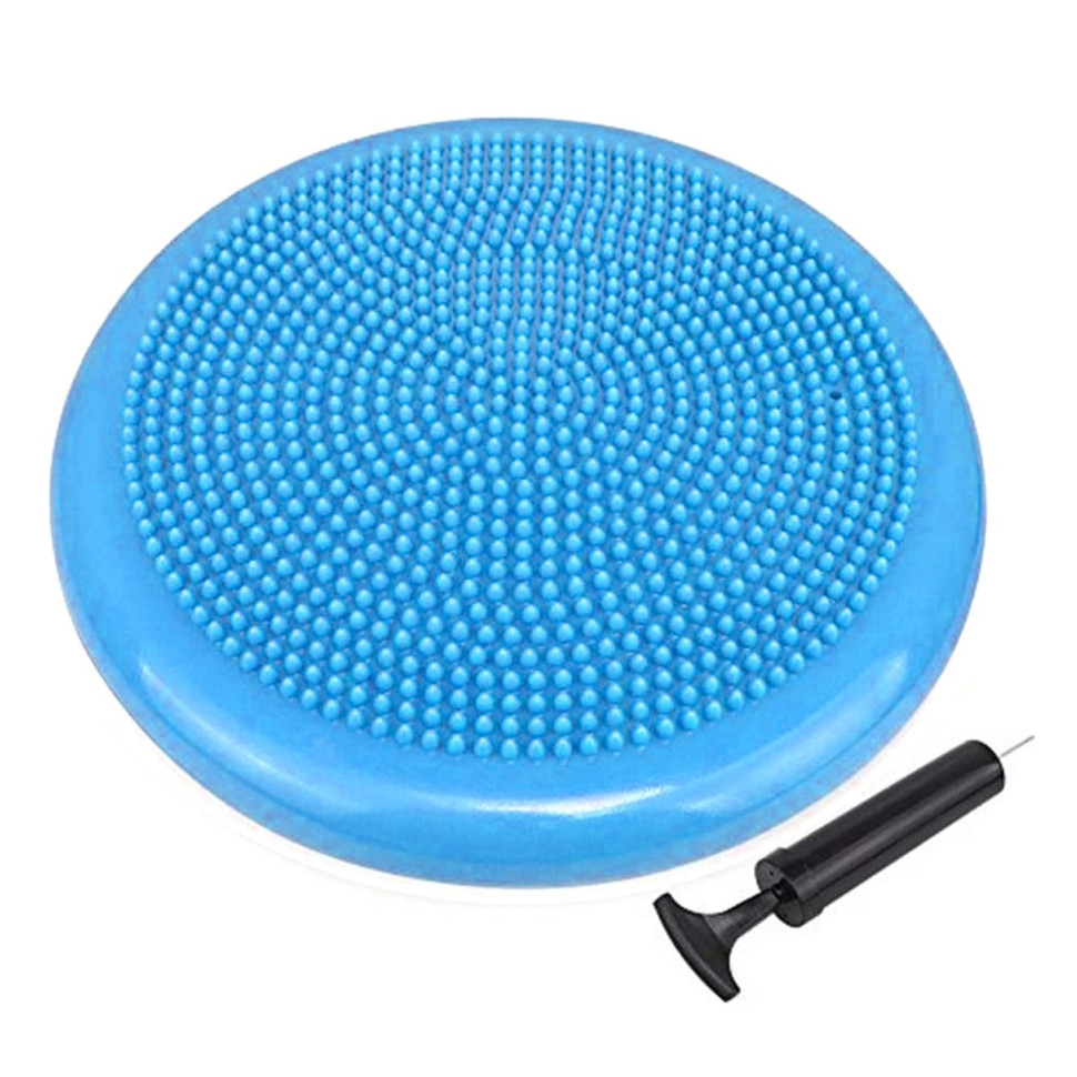 Балансировочная массажная подушка Balance Pad PowerPlay PP_4009_Blue, Синяя