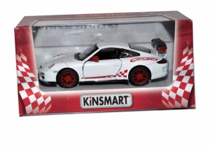 Коллекционные машинки Kinsmart PORSCHE 911 GTS RS Kinsmart KT5352W инерционная, 1:36